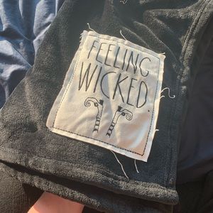 Rae Dunn “Feeling Wicked” Halloween Fleece Blanket